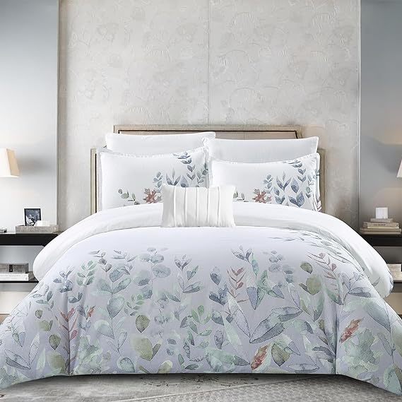 4 Pieces Soft and Comfort Floral Bedding Sets